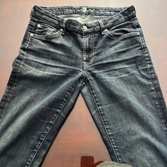 7 For All Mankind kimmie straight leg jeans size 30. Excellent - Picture 4 of 11